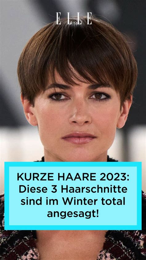 kurze haare 2023|Diese 4 Frisuren für kurze Haare sind 2023 angesagt